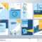 Set Of Brochure Design Templates On The Subject Of Education With Regard To Brochure Design Templates For Education