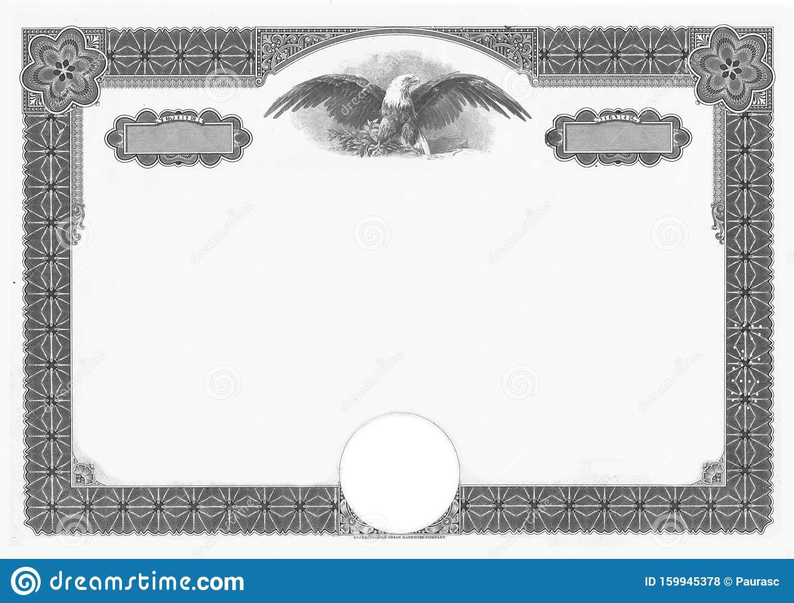 Share Certificate Border Stock Illustrations – 10 Share With Regard To Blank Share Certificate Template Free Share Certificate Border Stock Illustrations – 10 Share With Regard To Blank Share Certificate Template Free