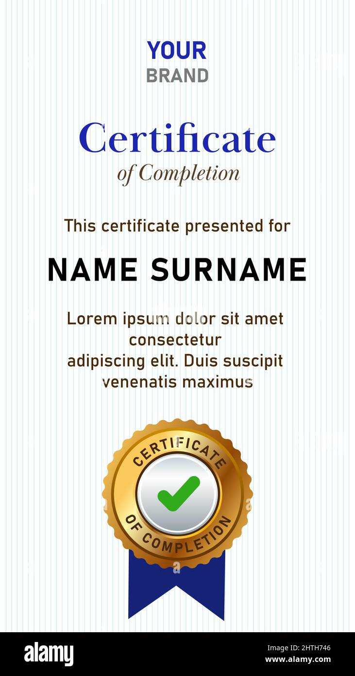 Share Certificate Template Hi Res Stock Photography And Images – Alamy For Template Of Share Certificate