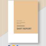 Shift Report Template - Google Docs, Word, Apple Pages  Template