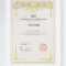 Simple Authorization Certificate Template Template Image Picture  In Certificate Of Authorization Template