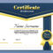 Simple Elegant Certificate Template 10 Vector Art At Vecteezy In Elegant Certificate Templates Free
