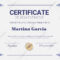 Simple Retro Pattern Certificate Promotion Template Template  For Promotion Certificate Template