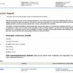 Site Inspection Report: Free Template, Sample And A Proven Format Inside Engineering Inspection Report Template