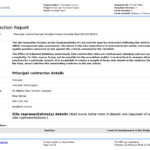 Site Inspection Report: Free Template, Sample And A Proven Format Pertaining To Site Visit Report Template