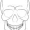 Skull Printable Template Free Printable Papercraft Templates For Blank Sugar Skull Template