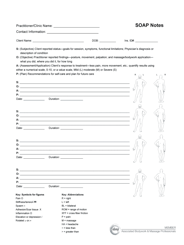 Soap Note Generator - Fill Online, Printable, Fillable, Blank  With Blank Soap Note Template