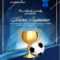 Soccer Certificate Template Stockvektoren, Lizenzfreie  Within Soccer Award Certificate Template