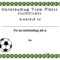 Soccer Certificate Templates  Activity Shelter Inside Soccer Award Certificate Template