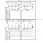 Soccer Score Sheet Download Printable PDF  Templateroller Regarding Soccer Report Card Template