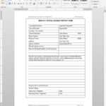 Special Incident Report Template Throughout Incident Report Template Microsoft