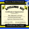 Spelling Bee Award Certificates Spelling Bee Certificates – Etsy