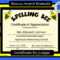 Spelling Bee Award Certificates Spelling Bee Certificates – Etsy