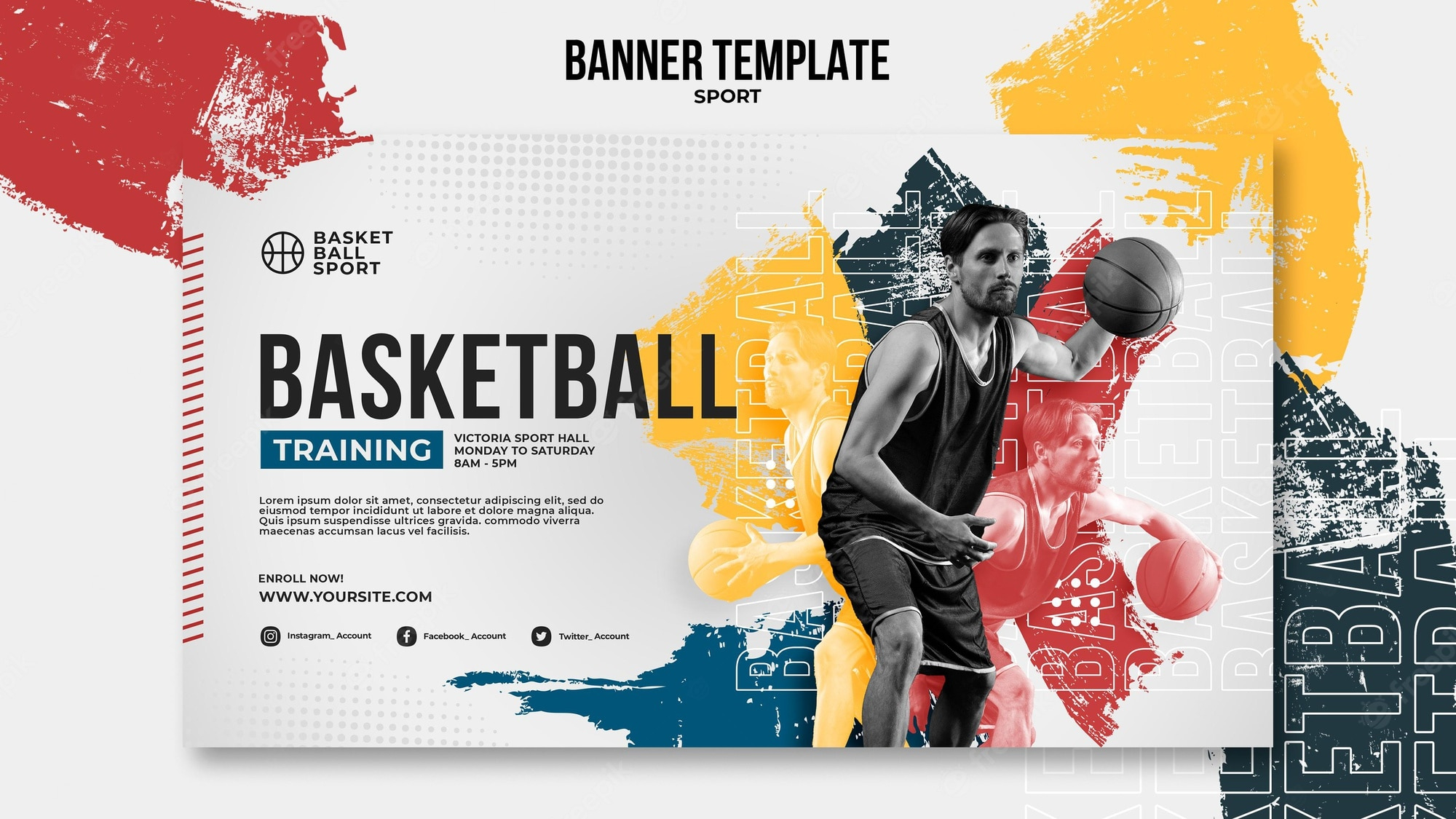 Sports Banner Images  Free Vectors, Stock Photos & PSD In Sports Banner Templates