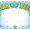 Star Of The Week Certificate Free Download – Free For Schools Regarding Star Of The Week Certificate Template