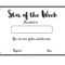 Star Of The Week Certificate – Printable Teaching Resources  For Star Certificate Templates Free