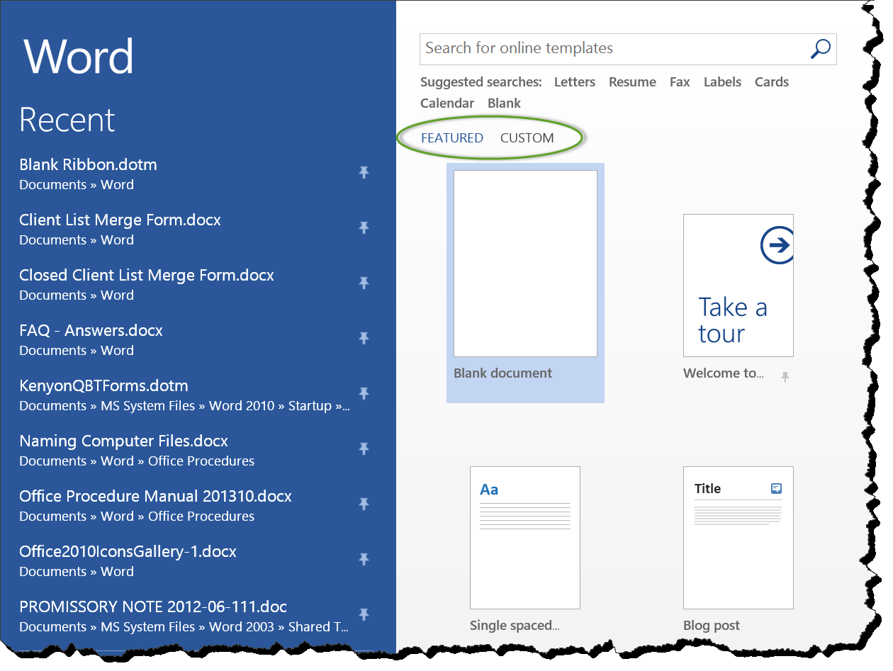 Start Page In Word 10 10(10) With Report Template Word 2013