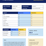 Student Progress Report Template Regarding School Progress Report Template