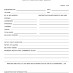 Subcontractor Daily Report Template: Fill Out & Sign Online DocHub In Superintendent Daily Report Template