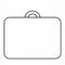 Suitcase Outline  Planerium For Blank Suitcase Template