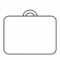 Suitcase Outline  Planerium For Blank Suitcase Template