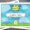 Summer Camp Certificate Or Award Template For Kids Digital – Etsy Pertaining To Summer Camp Certificate Template