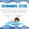 Swimming Certificate Vector Art, Icons, And Graphics For Free Download With Regard To Free Swimming Certificate Templates