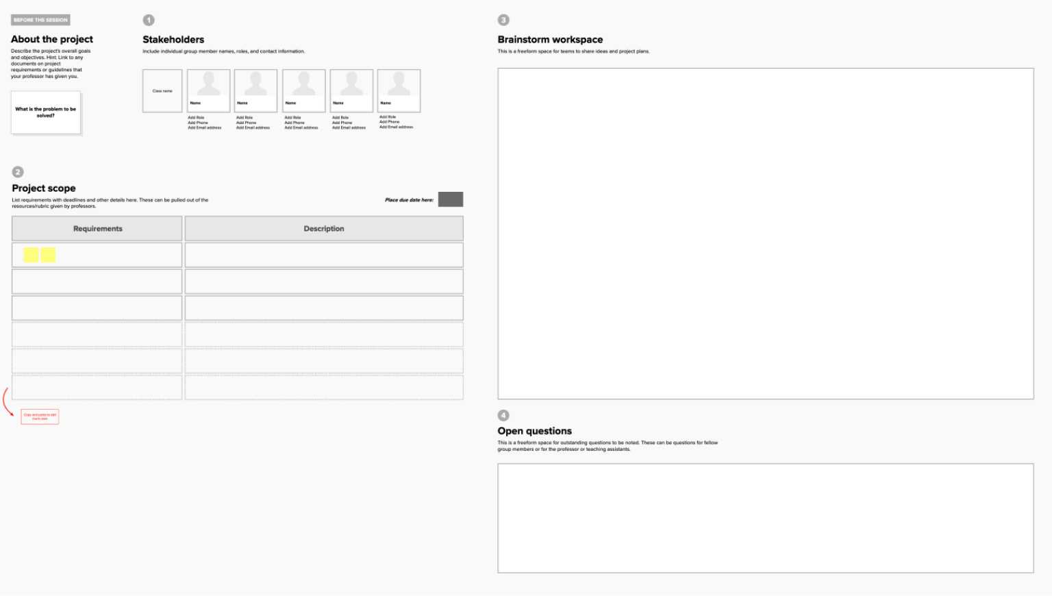 Syllabus Builder Template  MURAL With Blank Syllabus Template