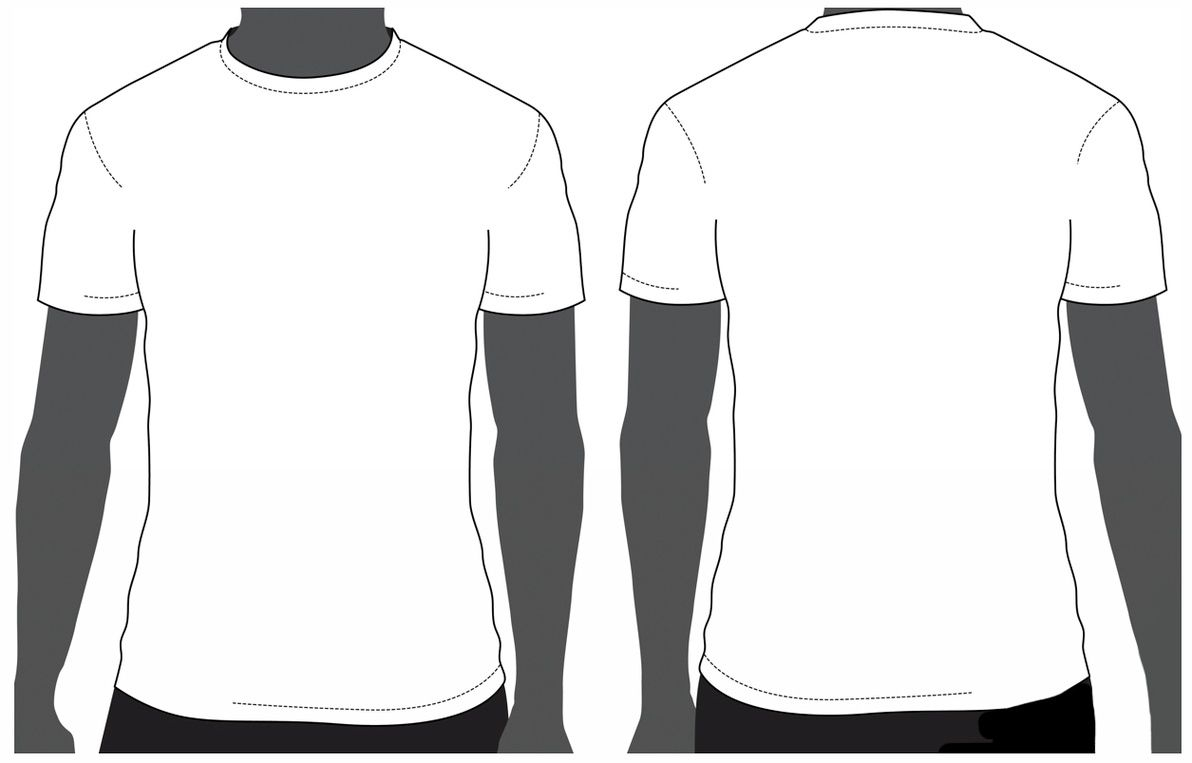 T Shirt Coloring Page - Coloring Home Throughout Printable Blank Tshirt Template