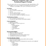 Technical Report Writing – 10+ Examples, Format, Pdf  Examples For Template For Technical Report