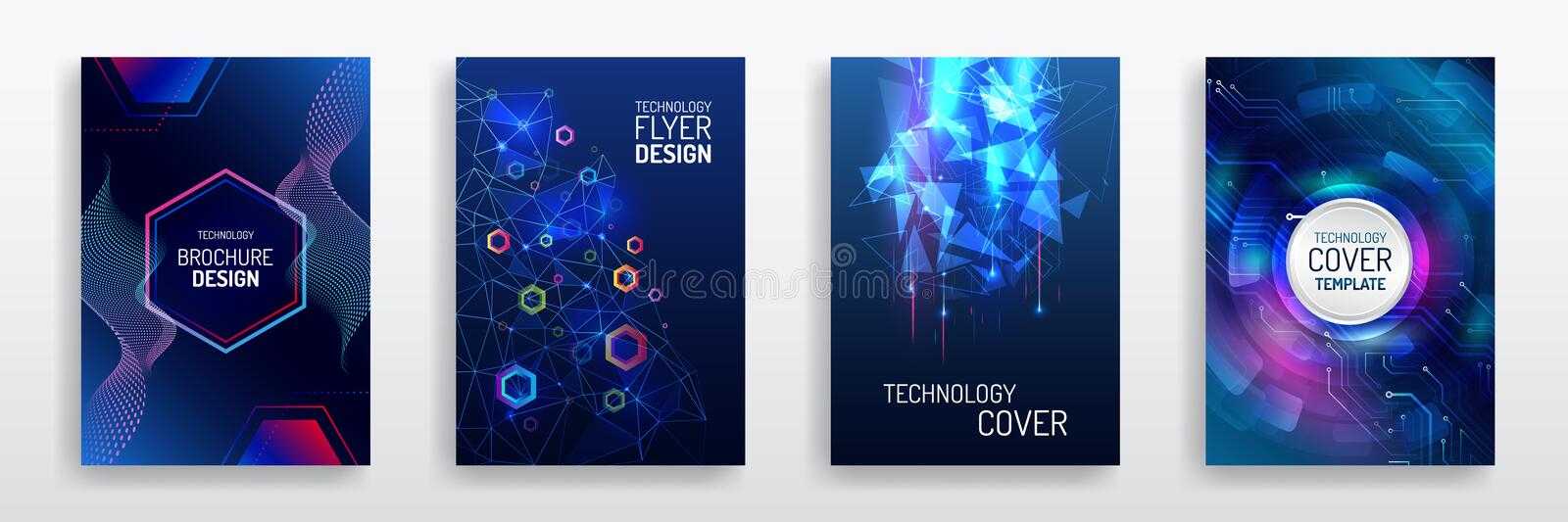 Technology Modern Brochure Templates