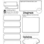 Template For Reading Comprehension Worksheet For Book Report Template In Spanish