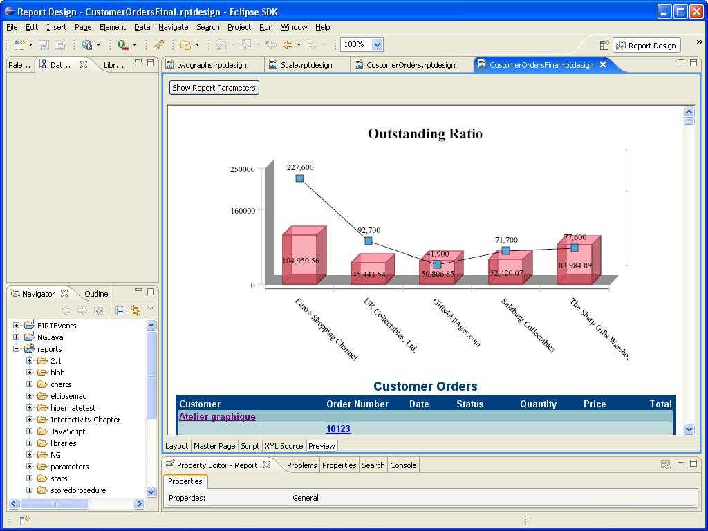 Templates & Examples  BIRT Pertaining To Birt Report Templates