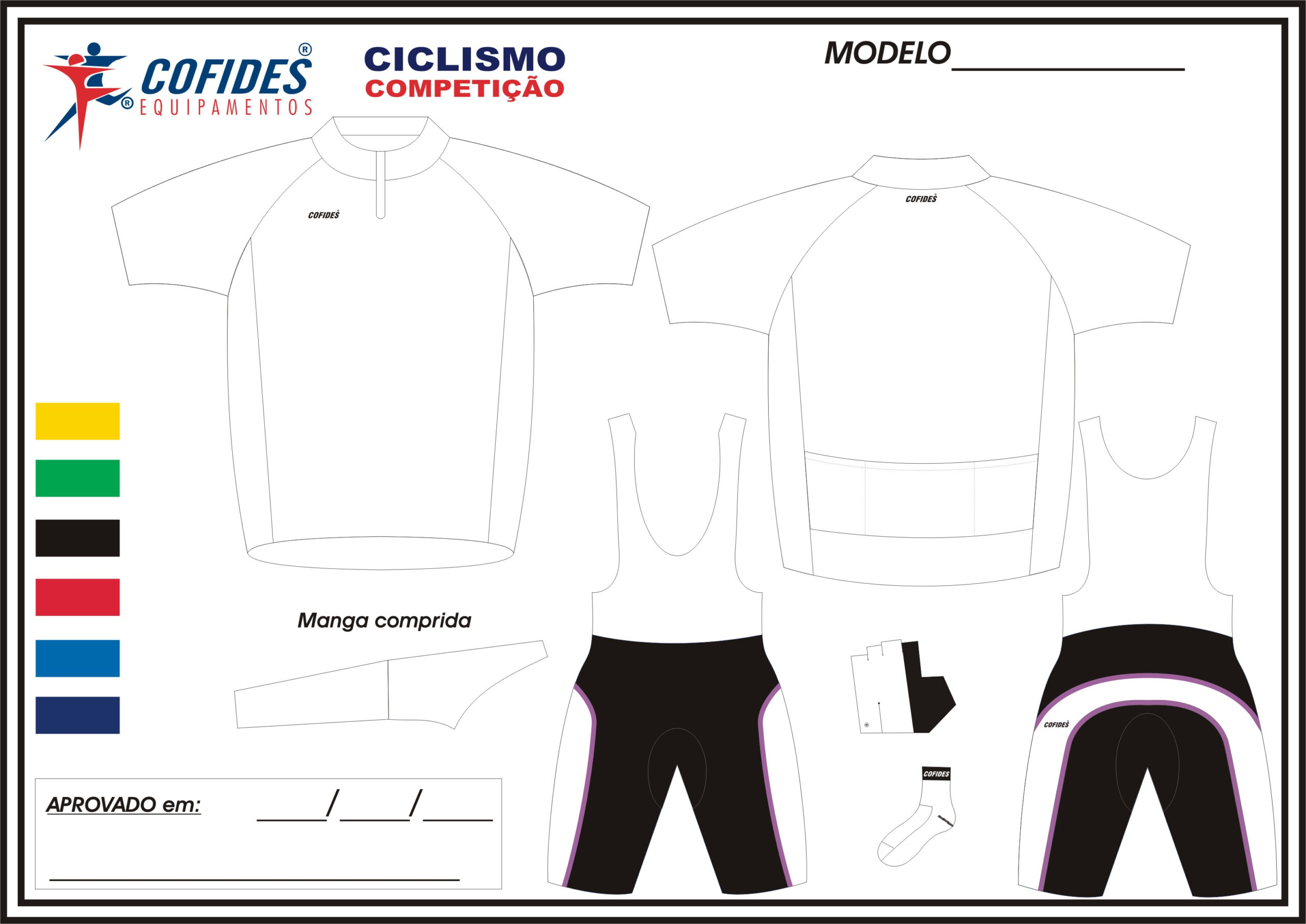 Templates - Carvalho Custom With Blank Cycling Jersey Template