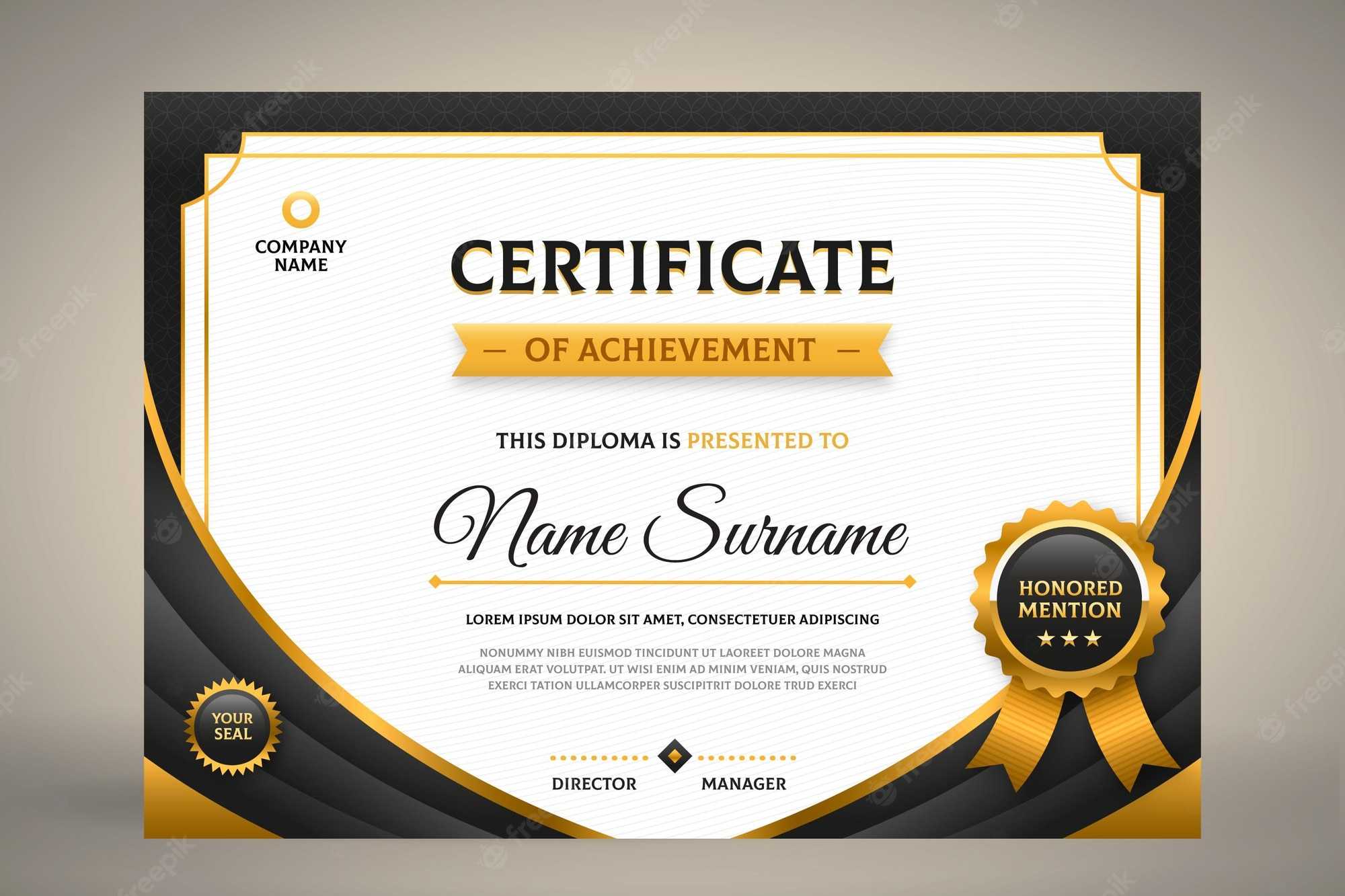 Templates certificates design Vectors & Illustrations for Free Regarding Certificate Of License Template Templates certificates design Vectors & Illustrations for Free Regarding Certificate Of License Template