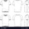 Templates Of Blank T Shirt Royalty Free Vector Image For Blank Tshirt Template Printable