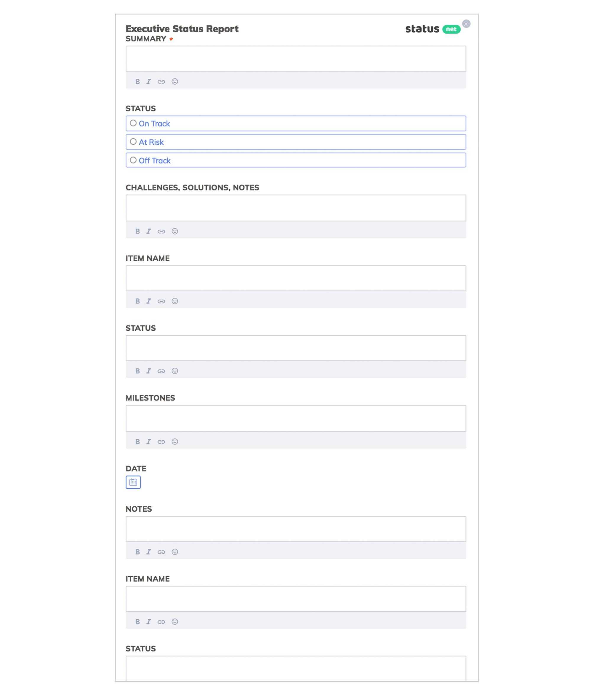 The Best Example of Implementation Status Report  Free Template  Pertaining To Implementation Report Template