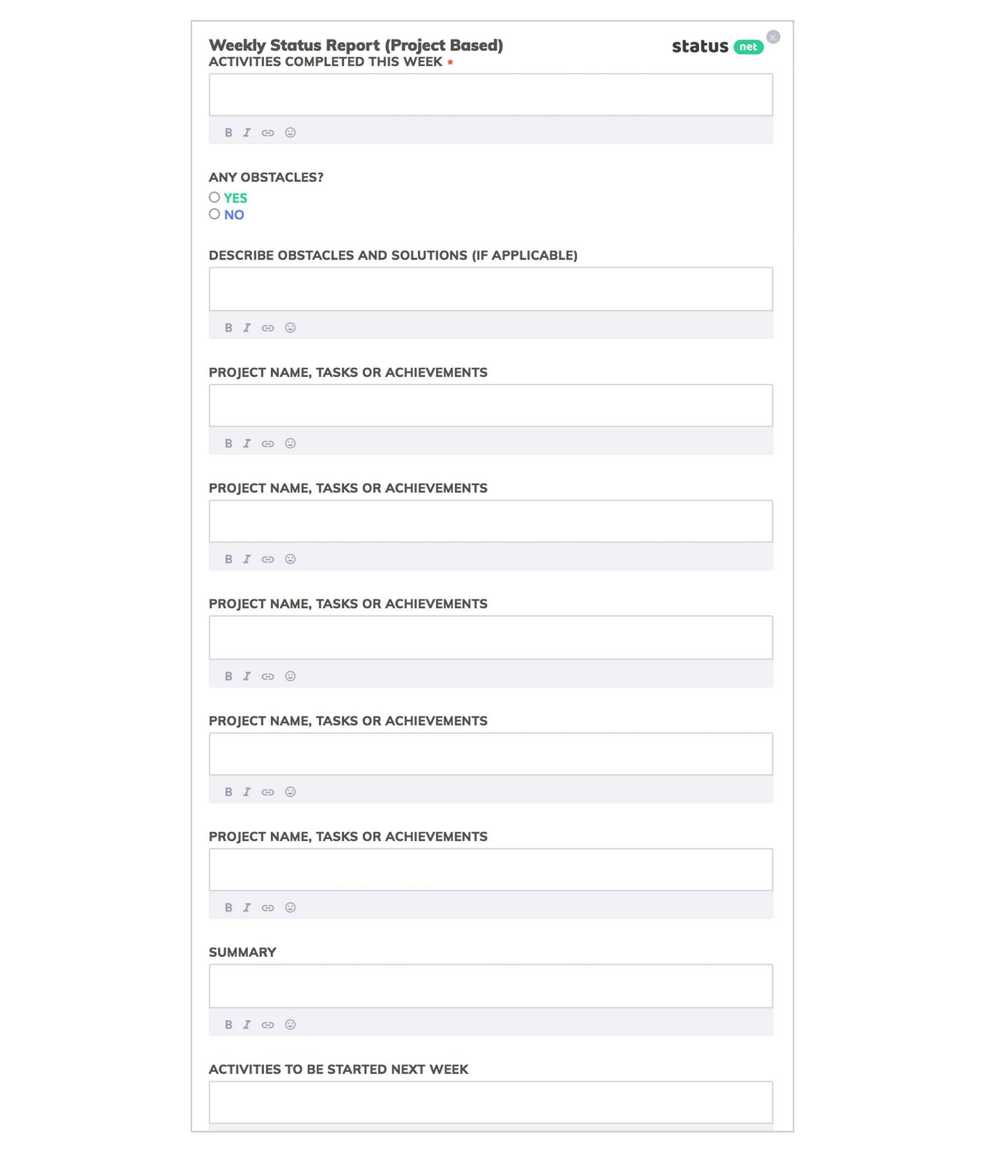 The Best Example of Implementation Status Report  Free Template  Pertaining To Project Implementation Report Template