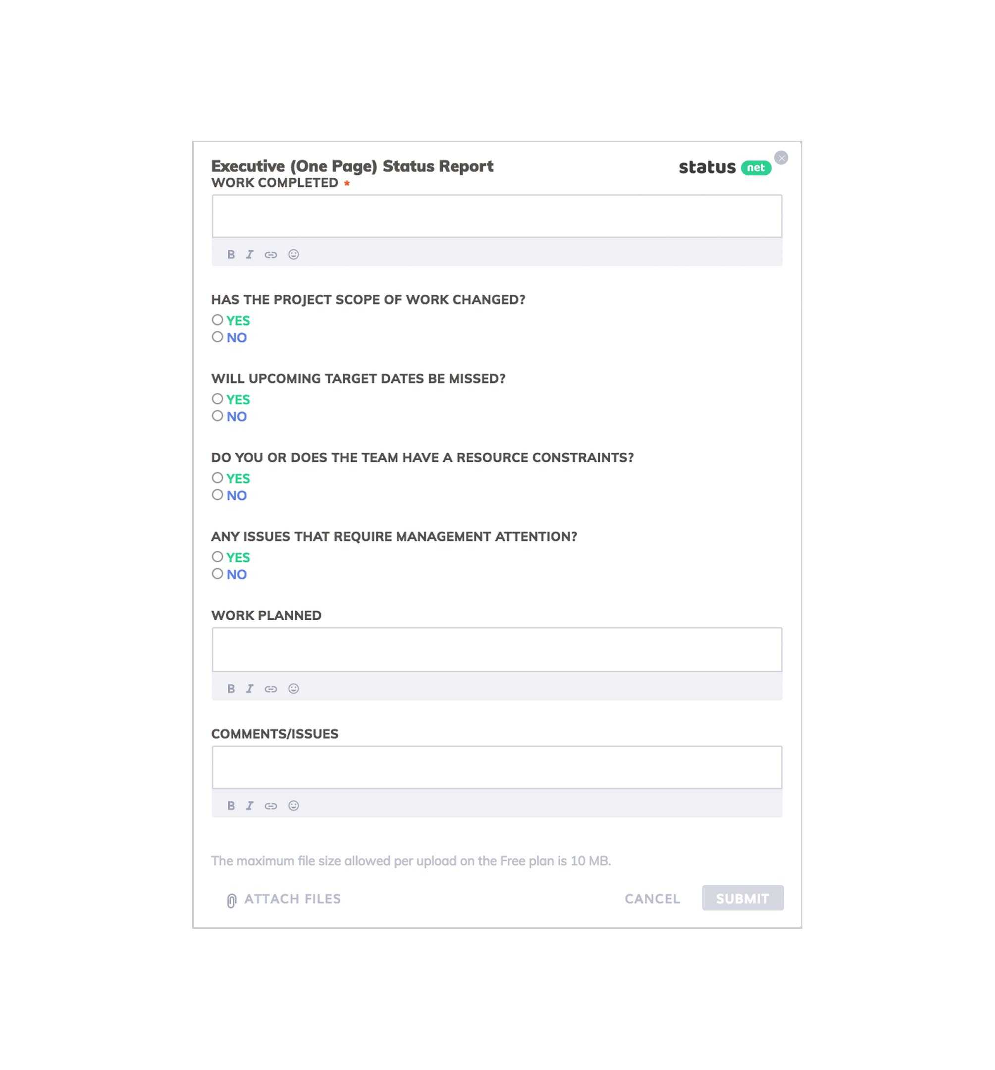 The Best Example of Implementation Status Report  Free Template  Within Implementation Report Template