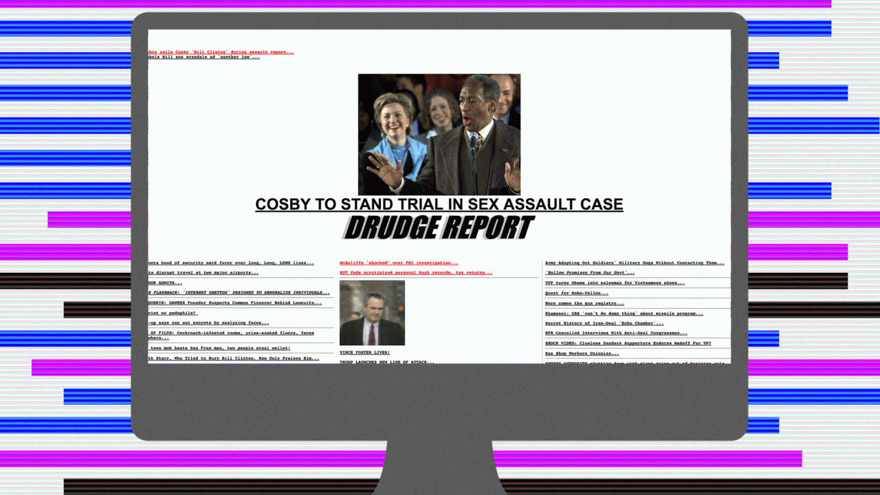 The Internet’s 10 “Ugliest” Websites For Drudge Report Template