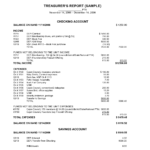 The Treasurer’s Report  AAB Blog In Non Profit Treasurer Report Template