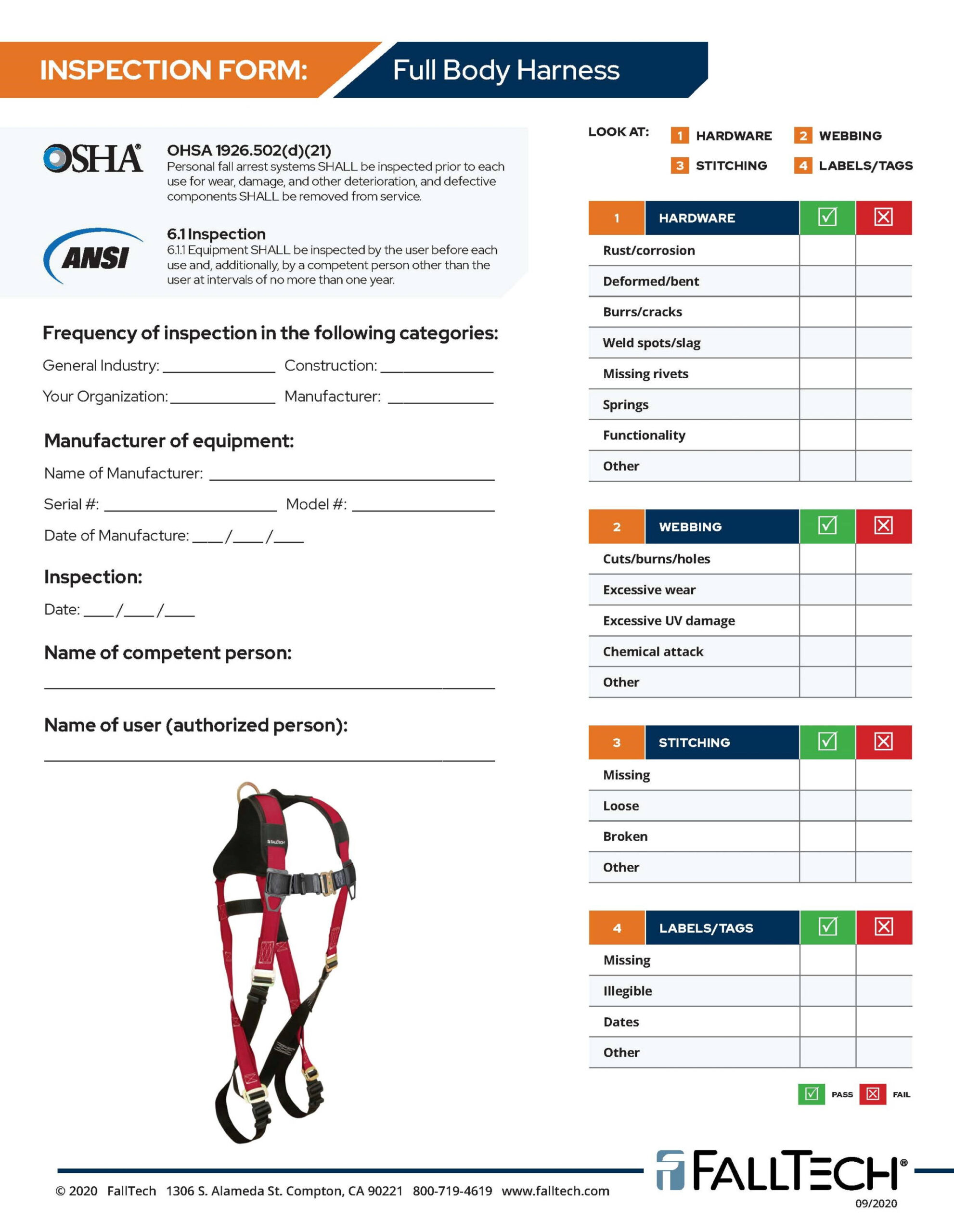 The Ultimate Guide to Fall Protection Within Fall Protection Certification Template
