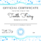 Tooth Fairy Certificate: A Free Printable – Lifestyle With Leah Regarding Free Tooth Fairy Certificate Template
