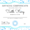 Tooth Fairy Certificate: A Free Printable – Lifestyle With Leah Within Tooth Fairy Certificate Template Free