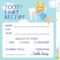 Tooth Fairy Receipt Certificate Design Stock Vector – Illustration  Within Free Tooth Fairy Certificate Template