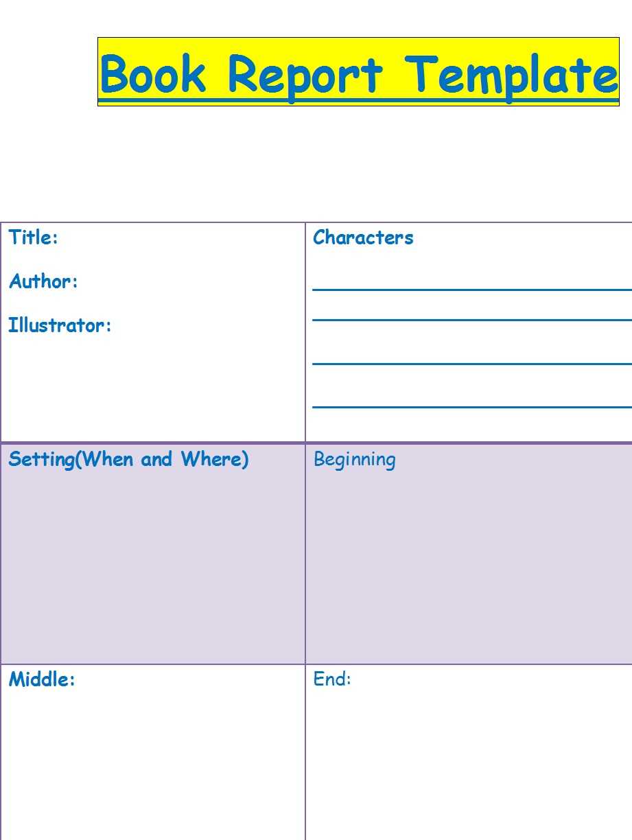 Top 10 Book Report Template - Free Report Templates Throughout Story Report Template Top 10 Book Report Template - Free Report Templates Throughout Story Report Template