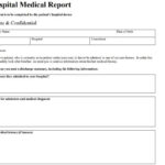Top 10 Printable Medical Report Templates – General Pharmacy  In Medical Report Template Doc