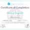 Training Completion Certificate Design Template In PSD, Word Inside Army Certificate Of Completion Template