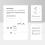 Training Evaluation Report Template in Word, Apple Pages