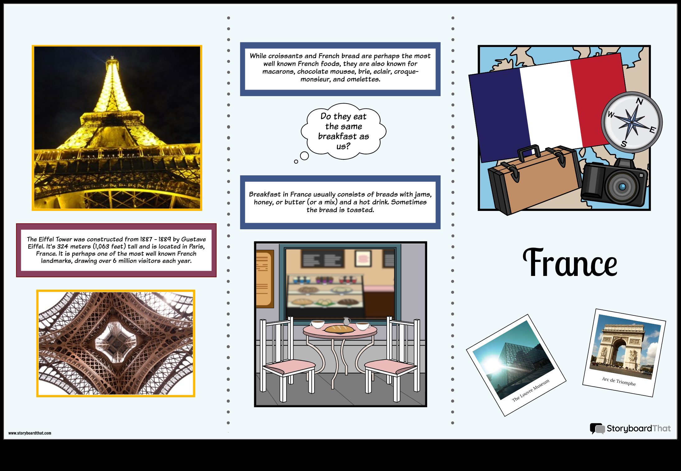 Travel Brochure Sample Storyboard von kristen For Travel Brochure Template For Students